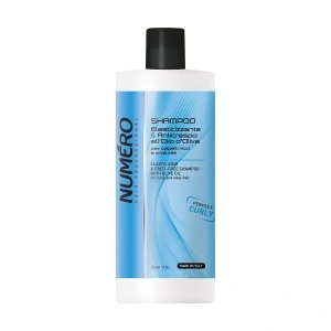 Brelil Numero Elasticizing & Frizz-Free Shampoo - шампоан с маслиново масло за къдрави коси 1000 мл.
