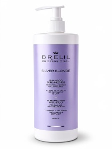 Brelil Silver Blonde Shampoo Шампоан против жълти отенъци 1000мл.