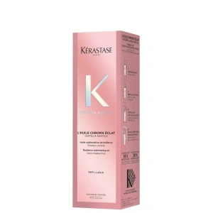 Chroma Absolu Chroma Éclat Radiance Hair Oil Олио за сияен блясък на боядисана коса 75 мл - Img 2