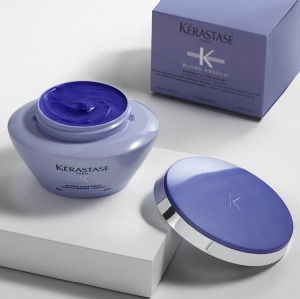 Kerastase Blond Absolu Masque Ultra-Violet Mask - подхранваща маска за руса коса против нежелани оттенъци - Img 5
