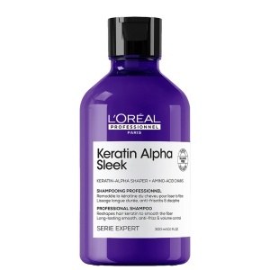 Keratin Alpha Sleek Шампоан за интензивно изглаждане 300мл.