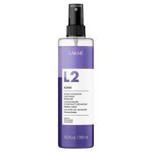 L2 Blonde Instant Hair Conditioner Двуфазен балсам без изплакване за руса коса 300 мл