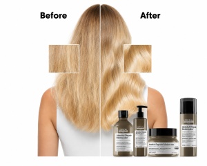 Маска без отмиване L’Oréal Professionnel Serie Expert Absolut Repair Molecular 50мл. - Img 2
