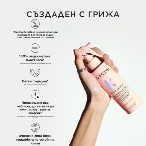Gloss Absolu Anti-Frizz Glaze Milk Hair Spray Мултифункционален спрей с анти-фриз ефект 190 мл - Img 5