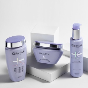 Kerastase Blond Absolu Masque Ultra-Violet Mask - подхранваща маска за руса коса против нежелани оттенъци - Img 6
