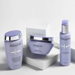 Kerastase Blond Absolu Masque Ultra-Violet Mask - подхранваща маска за руса коса против нежелани оттенъци - Img 6