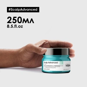 L'Oréal Scalp Advanced Anti-Oiliness 2-In-1 Deep Purifier Clay - грижа 2 в 1 шампоан и маска за скалп, склонен към омазняване - Img 5