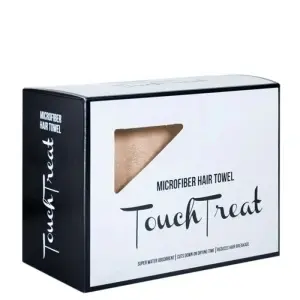 Микрофибърна кърпа за коса Touch Treat White - Img 1