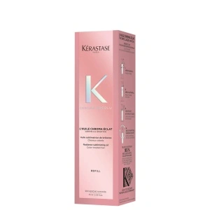 Chroma Absolu Chroma Éclat Radiance Hair Oil Refill Пълнител за олио за сияен блясък на боядисана коса 75 мл - Img 2