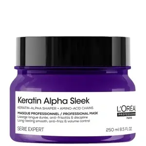 Keratin Alpha Sleek Изглаждаща маска за коса 250мл.