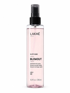 Термозащитен спрей за бързо изсушаване Lakmé K.Style Blowout 200 мл.