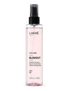 Термозащитен спрей за бързо изсушаване Lakmé K.Style Blowout 200 мл.