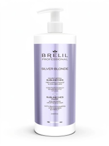 Brelil Anti-Yellow Mask Silver Blonde Маска против жълти отенъци 1000мл.