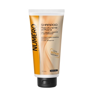 Brelil Numero Restructuring Shampoo - шампоан с овес реструктуриращ 300 мл.
