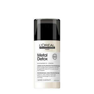 L'Oréal Metal Detox Leave-In Hair Cream - концентриран крем за коса - Img 1