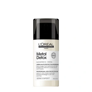 L'Oréal Metal Detox Leave-In Hair Cream - концентриран крем за коса