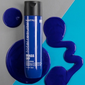 Matrix Total Results Brass Off Shampoo - шампоан за боядисана коса - Img 5