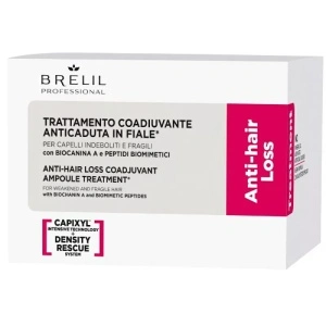 Ампули против косопад Brelil Anti Hair Loss Adjuvant Ampoules 10x6ml