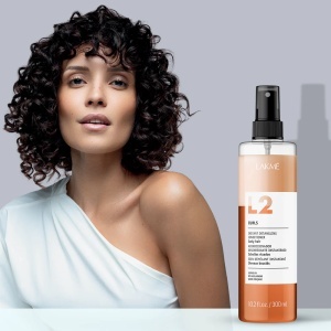 L2 Curls Instant Hair Conditioner Двуфазен балсам без изплакване за къдрава коса 300 мл - Img 3