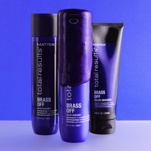 Matrix Total Results Brass Off Shampoo - шампоан за боядисана коса - Img 6