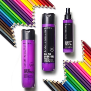 Matrix Total Results Color Obsessed Conditioner - балсам за боядисана коса - Img 4