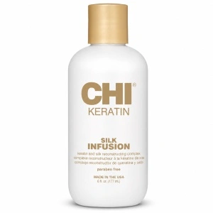 Кератинов копринен серум за възстановяване на изтощена коса CHI Keratin Silk Infusion 177 мл. (Copy 1)