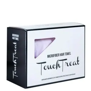 Микрофибърна кърпа за коса Touch Treat White - Img 2