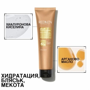 All Soft Moisture Restore Leave-in Treatment 150 ml - Интензивен хидратиращ крем за суха коса без отмиване - Img 3