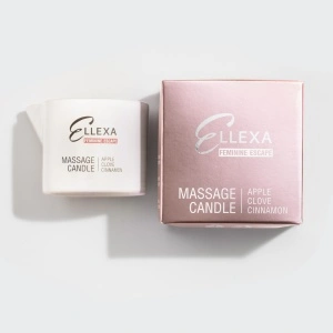 ELLEXA FEMININE ESCAPE Масажна свещ – ябълка, карамфил, канела