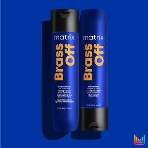 Matrix Brass Off - бъндъл комбинация за неутрализиране на медни оттенъци в 2 стъпки - Img 2