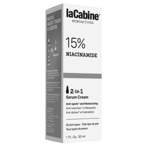 Monoactives 15% Niacinamide 2-in-1 Serum Cream Серум-крем за лице против пигментни петна с 15% ниацинамид 30 мл - Img 2