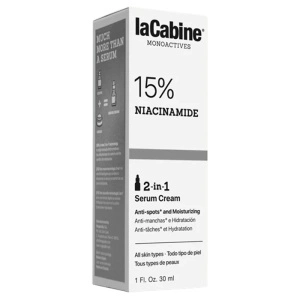 Monoactives 15% Niacinamide 2-in-1 Serum Cream Серум-крем за лице против пигментни петна с 15% ниацинамид 30 мл - Img 2