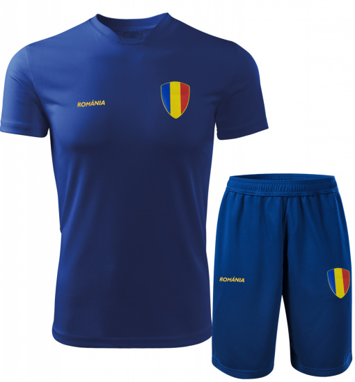 Echipament Romania barbati albastru TM180 - Img 2