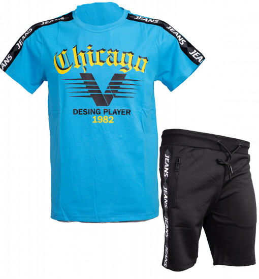 Compleu barbati tricou + pantaloni scurti CO13