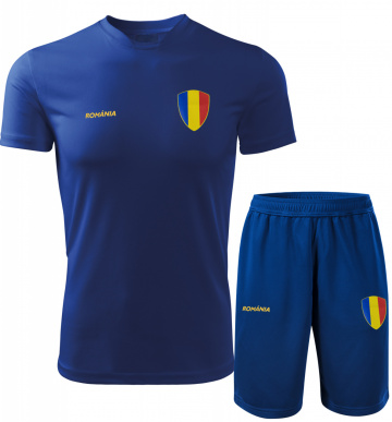 Echipament Romania barbati albastru TM180 - Img 2