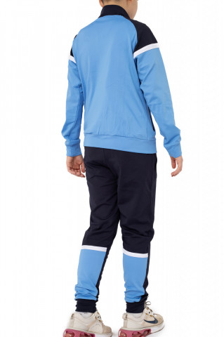 Trening de copii slim fit albastru bleumarin R22 - Img 4