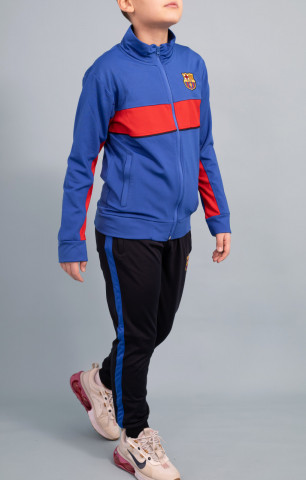 Trening de copii slim fit albastru R5