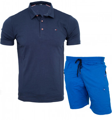 Compleu barbati tricou polo + pantaloni scurti TM92