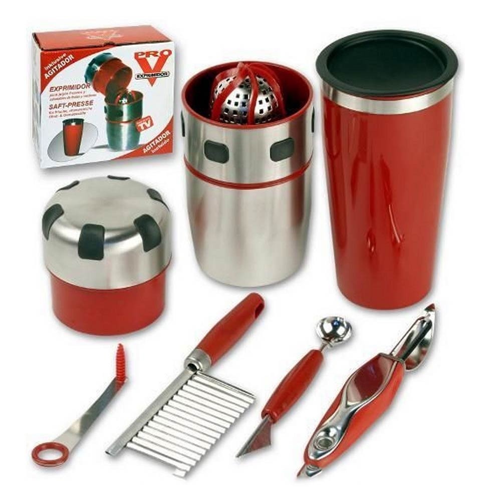 Storcator fructe si legume Pro V Juicer + BONUS SHAKER
