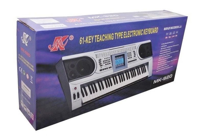 Orga muzicala electronica cu 61 de clape si boxe incorporate Meike
