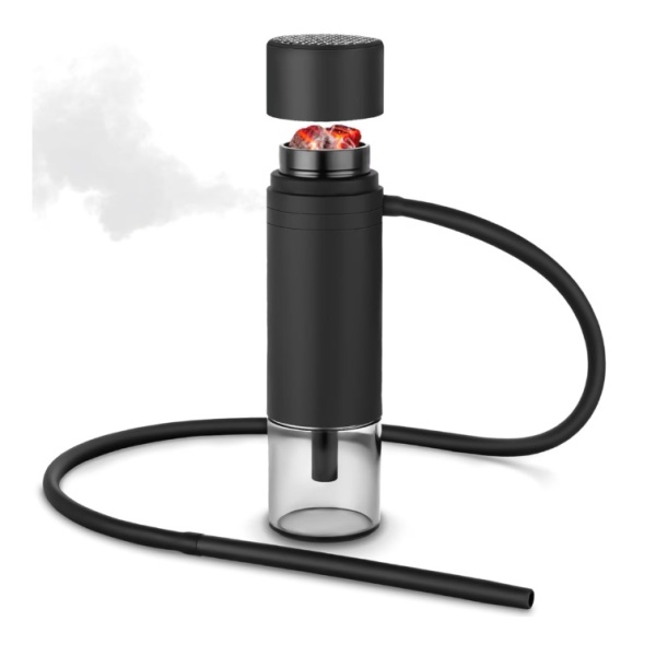 Mini narghilea portabila cu set complet, perfecta pentru calatorii