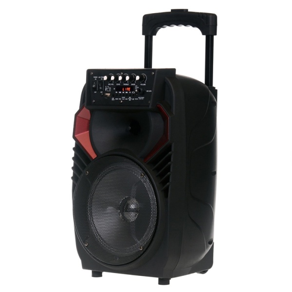 Boxa portabila tip troler JRH A82,300 W cu acumulator si microfon wireless