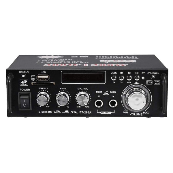 Statie amplificare audio Hi-Fi Stereo cu Bluetooth,2 x 50W RMS
