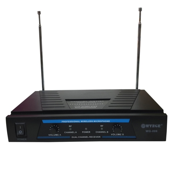 Set doua microfoane lavaliera profesionale wireless,cu receiver inclus