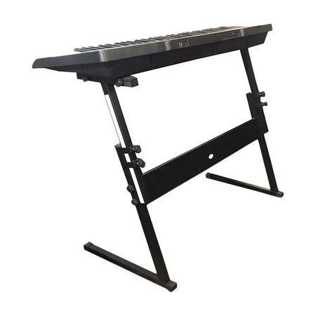 Stativ din metal pentru orga in forma Z, cu inaltime reglabila