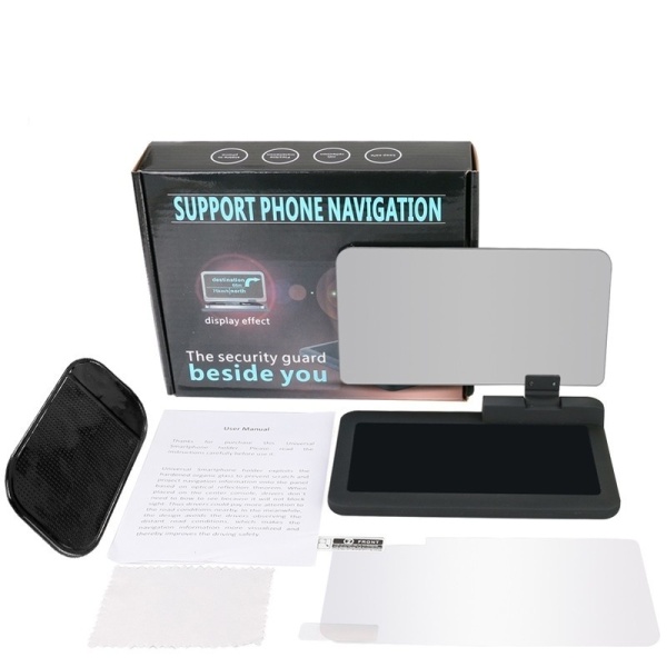 Suport auto telefon tip Head Up Display pentru aplicatii GPS