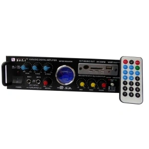 Amplificator profesional tip statie TeLi BT-339FM cu Bluetooth si 60 W RMS - Img 2