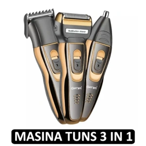 Aparat de tuns multifunctional 3 in 1 cu acumulator,Geemy GM-595