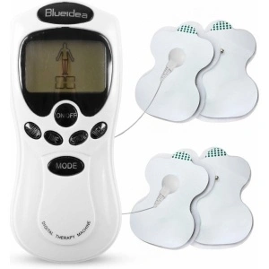 Aparat masaj cu electrostimulare Blueidea, 4 electrozi si afisaj LCD - Img 5