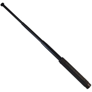 Baston telescopic Profesional Police 64 cm cu 4 segmente si maner cauciucat - Img 2